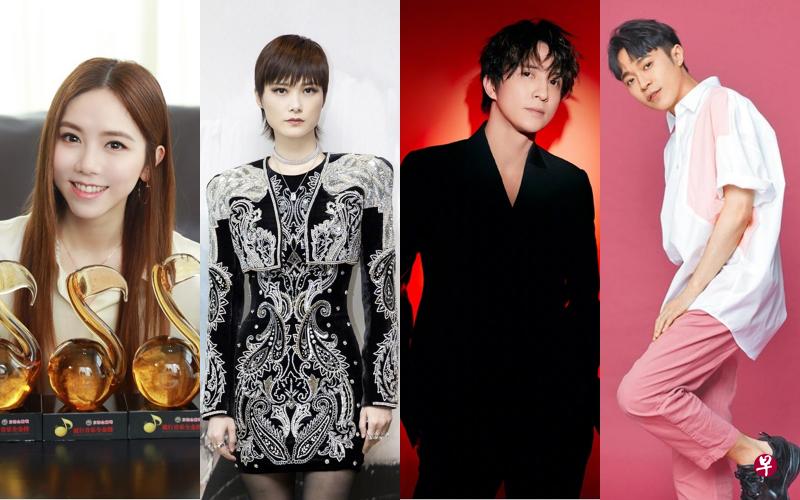 流行音乐全金榜”2019年度榜单揭晓,吴青峰(右一)、薛之谦(右二)封最佳男歌手,邓紫棋(左一)、李宇春(左二)捧最佳女歌手。(图/主办方提供、互联网) 流行音乐全金榜”2019年度榜单揭晓,吴青峰(右一)、薛之谦(右二)封最佳男歌手,邓紫棋(左一)、李宇春(左二)捧最佳女歌手。(图/主办方提供、互联网)