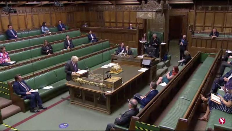 英国下议院周一以340票赞成、263票反对的表决结果通过《内部市场法案》。(路透社) 英国下议院周一以340票赞成、263票反对的表决结果通过《内部市场法案》。(路透社)