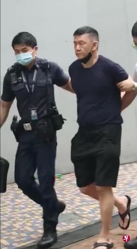 嫌凶庄福春(右)涉嫌谋杀67岁的米斯基曼,昨天被控一项谋杀罪名。(档案照片) 嫌凶庄福春(右)涉嫌谋杀67岁的米斯基曼,昨天被控一项谋杀罪名。(档案照片)