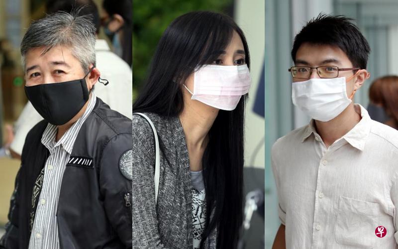 Zeus教育中心校长傅媛聂(左起)和两名教师傅敏及冯日文在案发时利用蓝牙及Facetime科技犯案,同一时间帮助六名或更多学生作弊,分别被判坐牢四年、三年及两年四个月。(档案照片) Zeus教育中心校长傅媛聂(左起)和两名教师傅敏及冯日文在案发时利用蓝牙及Facetime科技犯案,同一时间帮助六名或更多学生作弊,分别被判坐牢四年、三年及两年四个月。(档案照片)