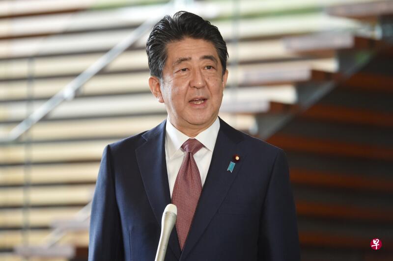 日本前首相安倍晋三。(法新社) 日本前首相安倍晋三。(法新社)