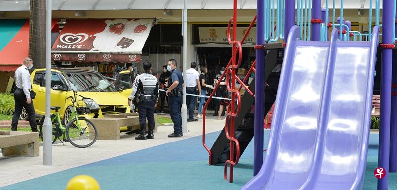 多名警员进行调查工作。(潘丰源摄) 多名警员进行调查工作。(潘丰源摄)