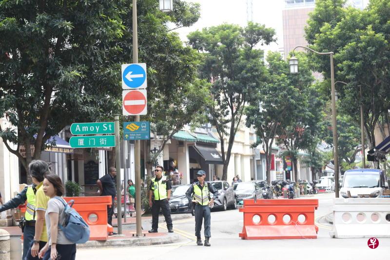 事件发生在厦门街。(档案照) 事件发生在厦门街。(档案照)