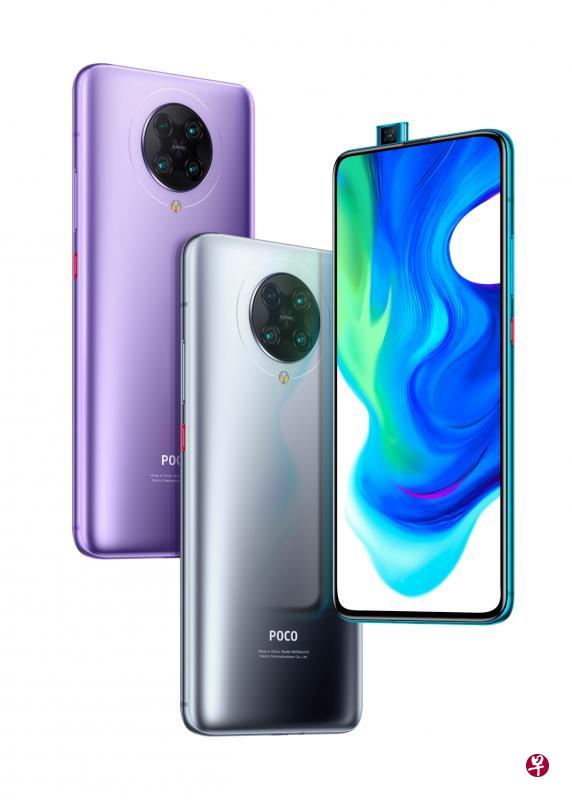 F2 Pro采用升降式前置镜头和后置四摄系统。(厂商提供) F2 Pro采用升降式前置镜头和后置四摄系统。(厂商提供)