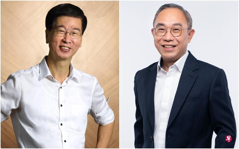 洪合成(左)卸任慈善总监和合作社与互助部注册局执行司长后,会留任文社青部副常任秘书。慈善总监一职将由陈金淡(右)从11月起接任。(文化、社区及青年部提供) 洪合成(左)卸任慈善总监和合作社与互助部注册局执行司长后,会留任文社青部副常任秘书。慈善总监一职将由陈金淡(右)从11月起接任。(文化、社区及青年部提供)