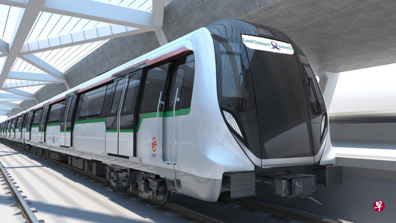 由加拿大公司庞巴迪提供的40列新列车将取代南北与东西线的第二和第三代列车,新列车预计从2024年起陆续启用。(陆交局提供) 由加拿大公司庞巴迪提供的40列新列车将取代南北与东西线的第二和第三代列车,新列车预计从2024年起陆续启用。(陆交局提供)