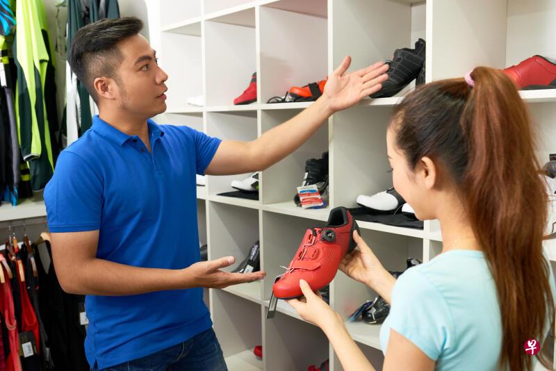 要预防运动受伤,选购适当的球鞋很重要。(档案) 要预防运动受伤,选购适当的球鞋很重要。(档案)