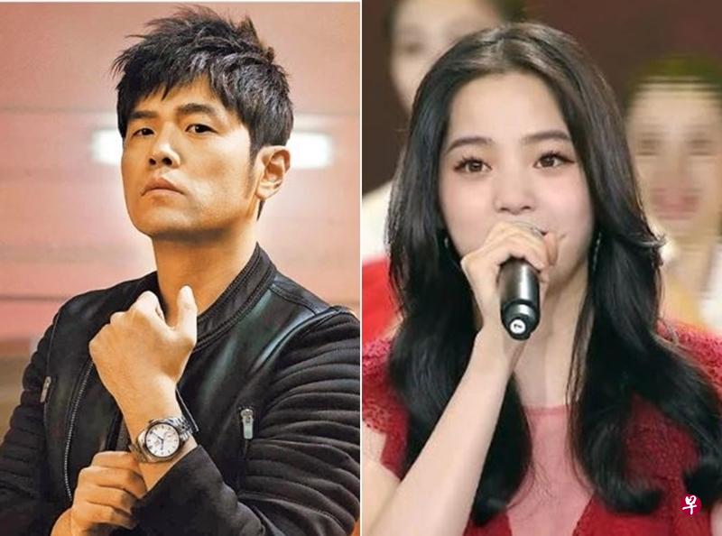 欧阳娜娜（右图）央视国庆晚会和众艺人演唱《我的祖国》引热议。（互联网）