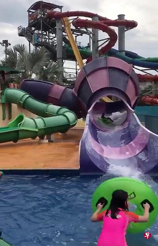 王女士不满水上乐园的急救措施不到位。(受访者提供) 王女士不满水上乐园的急救措施不到位。(受访者提供)