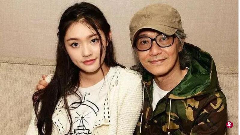 林允和周星驰的关系非常要好。(网络) 林允和周星驰的关系非常要好。(网络)