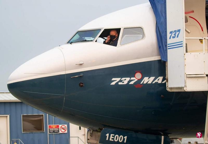 欧盟航空安全局表示,波音公司对737 Max飞机所做改变,已经使得它足够安全,获准在2020年结束之前重返该地区的天空。(法新社)
欧盟航空安全局表示,波音公司对737 Max飞机所做改变,已经使得它足够安全,获准在2020年结束之前重返该地区的天空。(法新社)