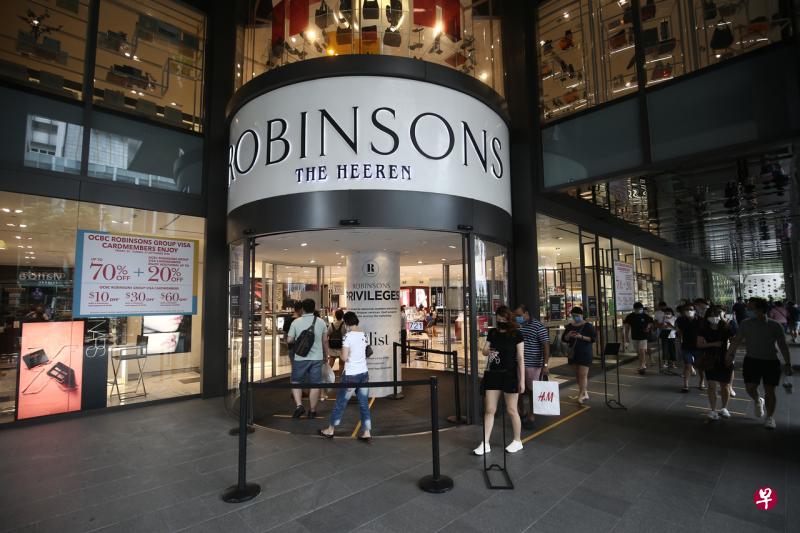 罗敏申百货申请清盘,将关闭乌节路麒麟大厦和新加坡来福士城两家门市。(档案照片) 罗敏申百货申请清盘,将关闭乌节路麒麟大厦和新加坡来福士城两家门市。(档案照片)