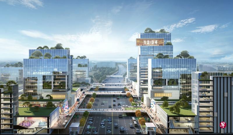 重庆科学城已于今年9月集中开工,图为重庆科学城的科学大道规划设计图。(重庆高新区提供) 重庆科学城已于今年9月集中开工,图为重庆科学城的科学大道规划设计图。(重庆高新区提供)