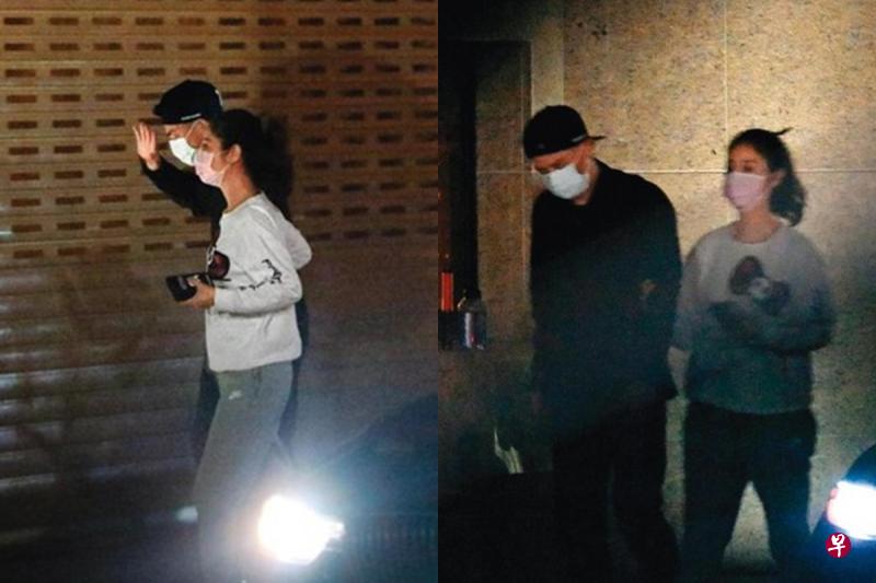 参加完陶子的庆生宴后,霍建华(左)与林心如一起搭车回到中山北路二段的豪宅。(互联网) 参加完陶子的庆生宴后,霍建华(左)与林心如一起搭车回到中山北路二段的豪宅。(互联网)