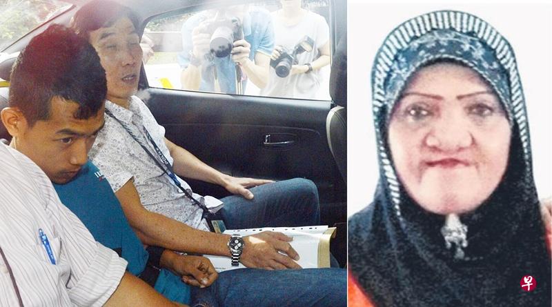 被告阿曼穆英(左图)与死者麦穆娜。(档案照片) 被告阿曼穆英(左图)与死者麦穆娜。(档案照片)