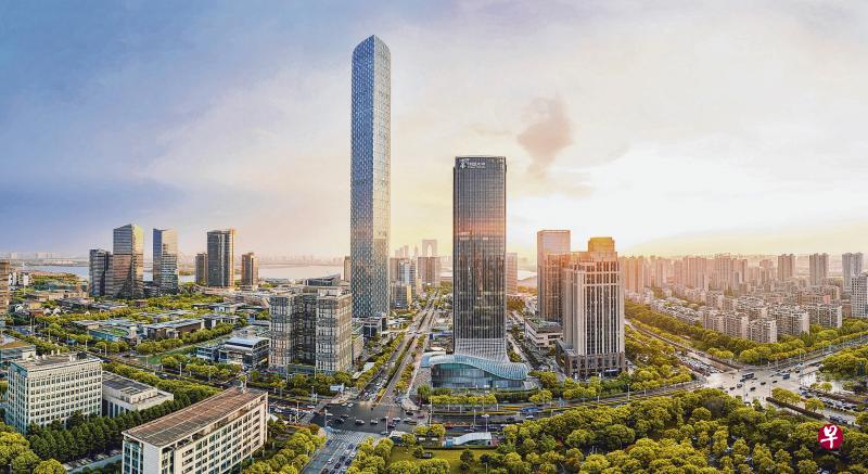 苏州工业园区金鸡湖湖东一隅。(苏州工业园区提供) 苏州工业园区金鸡湖湖东一隅。(苏州工业园区提供)