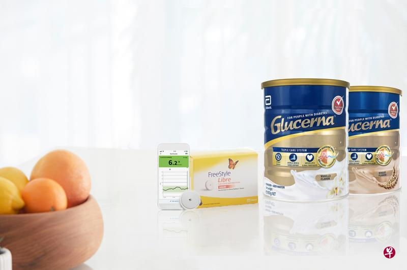 Abbott Glucerna营养奶粉有较低升糖指数。(商家提供) Abbott Glucerna营养奶粉有较低升糖指数。(商家提供)