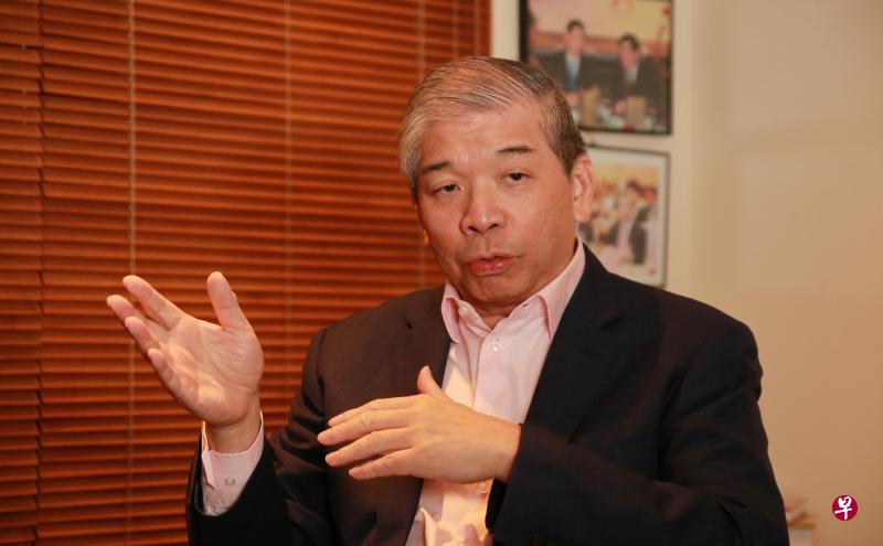 太平船务执行主席兼董事总经理张松声：如果整个财务重组计划顺利实施，随着近期航运业的复苏，将可以进一步改善太平船务的财务状况，稳健发展。（唐家鸿摄）