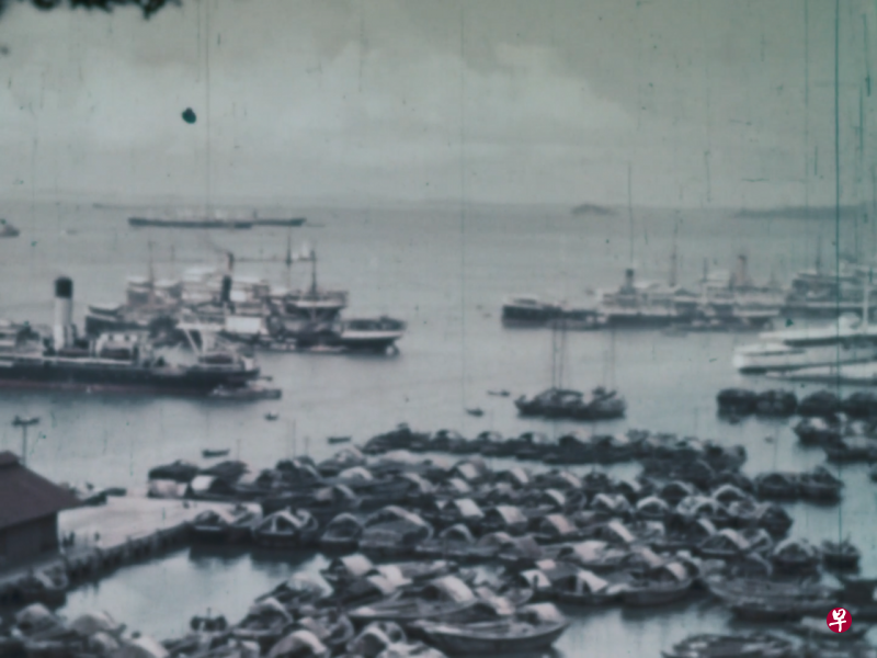 昆达士航空首度公开新加坡在1930年代的珍贵录像。（截自昆达士航空录像） 