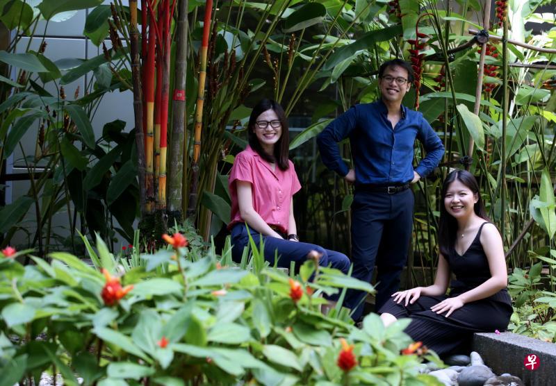 林敏(左起)、沈子扬、陈裕婷在今年新加坡交响乐团的国庆音乐会谱写新篇章。(梁麒麟摄) 林敏(左起)、沈子扬、陈裕婷在今年新加坡交响乐团的国庆音乐会谱写新篇章。(梁麒麟摄)