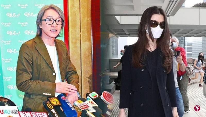 于文凤(右图)出庭曝光与周星驰(左图)的纠葛。(合成图,互联网) 于文凤(右图)出庭曝光与周星驰(左图)的纠葛。(合成图,互联网)