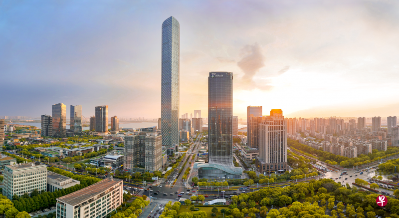 中国与新加坡合作项目之一的苏州工业园区。(苏州工业园区提供) 中国与新加坡合作项目之一的苏州工业园区。(苏州工业园区提供)