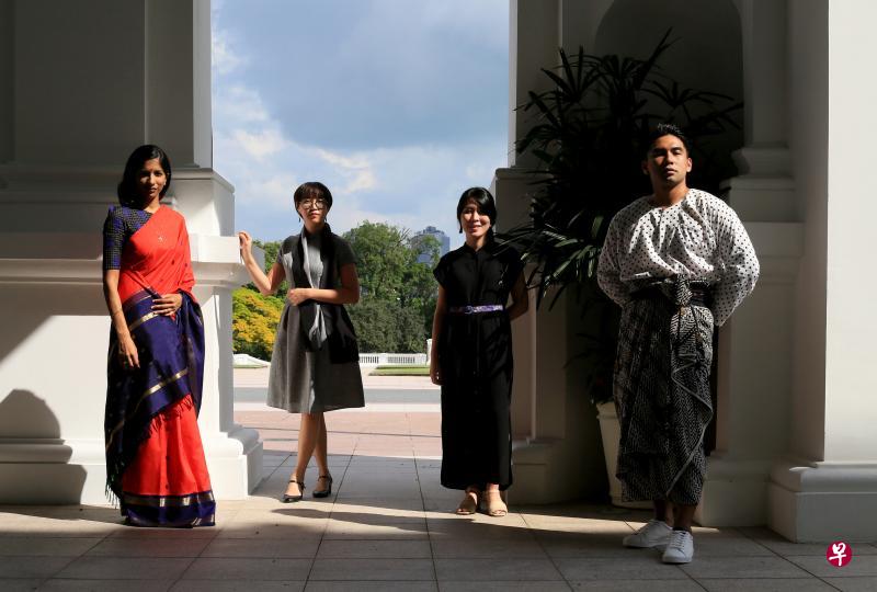 今年青年艺术奖得主——(左起)苏诗玛·索玛、陈彦云博士、妮可沃福和依尔凡·卡斯班,来自不同艺术领域。 今年青年艺术奖得主——(左起)苏诗玛·索玛、陈彦云博士、妮可沃福和依尔凡·卡斯班,来自不同艺术领域。