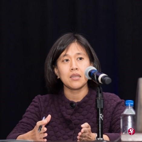 华裔律师戴琦(Katherine Tai)可能获提名担任美国贸易代表。(美中贸易全国委员会官网) 华裔律师戴琦(Katherine Tai)可能获提名担任美国贸易代表。(美中贸易全国委员会官网)