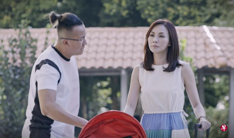 傅芳仪与陈汉玮三度演夫妻。(剧照来自新传媒) 傅芳仪与陈汉玮三度演夫妻。(剧照来自新传媒)