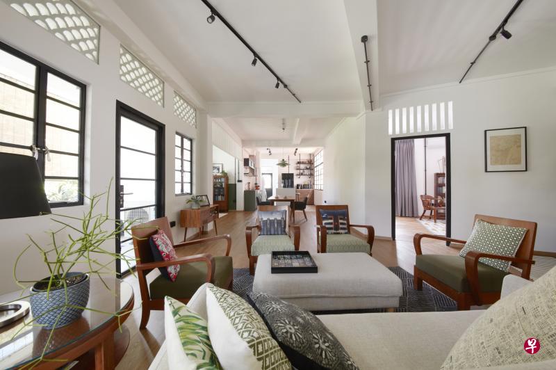 开放式的格局将客厅、饭厅和开放厨房连成一线,让整个生活空间更通畅、宽敞。(Free Space Intent提供) 开放式的格局将客厅、饭厅和开放厨房连成一线,让整个生活空间更通畅、宽敞。(Free Space Intent提供)