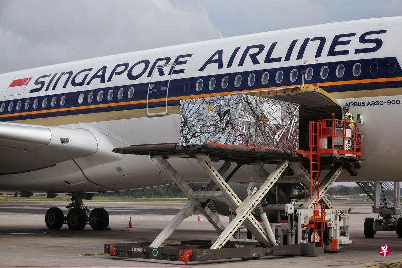 运送和储存冠病疫苗需要快速有效的后勤运输和相等于实验室规格的冷藏设备,这给大多数国家出了难题。图为新航准备运输药剂物品去澳大利亚悉尼。(海峡时报) 运送和储存冠病疫苗需要快速有效的后勤运输和相等于实验室规格的冷藏设备,这给大多数国家出了难题。图为新航准备运输药剂物品去澳大利亚悉尼。(海峡时报)