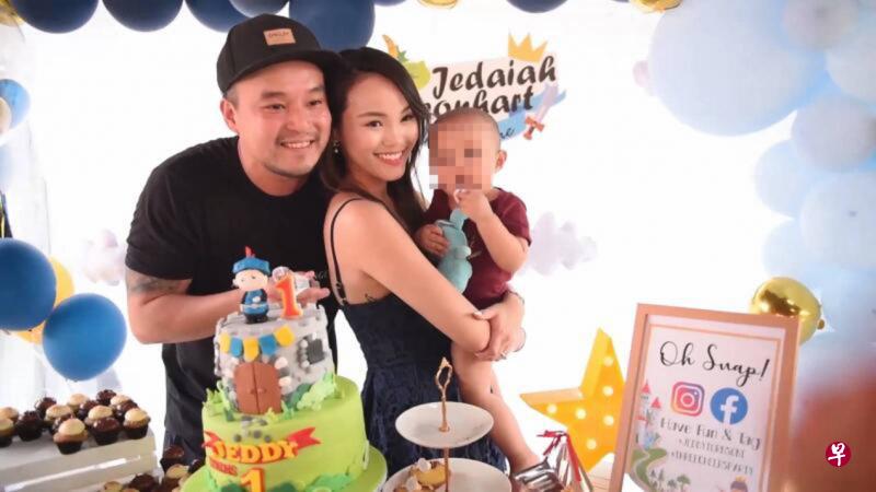 洪赐健与妻子刘佩萱两年婚姻破裂，在社媒互揭疮疤。他说已报警指太太对他提出不实指控。（IG图）