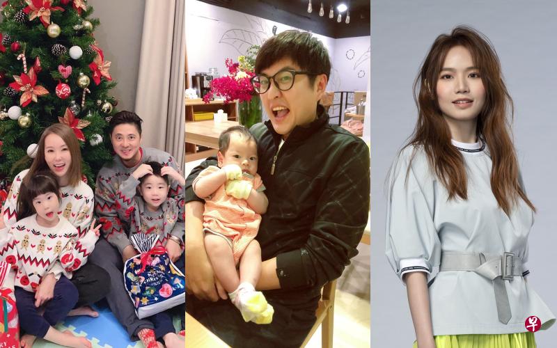 (左起)林湘萍与家人、黄靖伦与儿子和文慧如暂时不会考虑回国探亲。(受访者提供、华研音乐提供) (左起)林湘萍与家人、黄靖伦与儿子和文慧如暂时不会考虑回国探亲。(受访者提供、华研音乐提供)