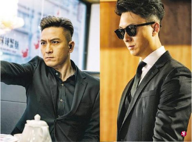 《使徒行者3》马国明(左)跟《踩过界2》王浩信同被视为最佳男主角大热。(互联网) 《使徒行者3》马国明(左)跟《踩过界2》王浩信同被视为最佳男主角大热。(互联网)
