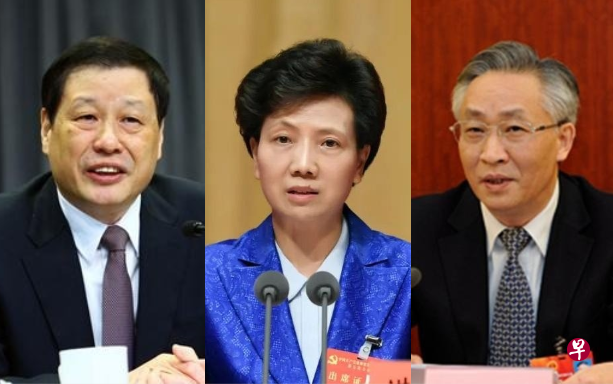 应勇(左)今年2月火线赴鄂,出任湖北省委书记。贵州省委书记谌贻琴(中)是中国唯一的女省委书记。辽宁省委书记张国清1964年出生,是最年轻省级“一把手”。(互联网) 应勇(左)今年2月火线赴鄂,出任湖北省委书记。贵州省委书记谌贻琴(中)是中国唯一的女省委书记。辽宁省委书记张国清1964年出生,是最年轻省级“一把手”。(互联网)