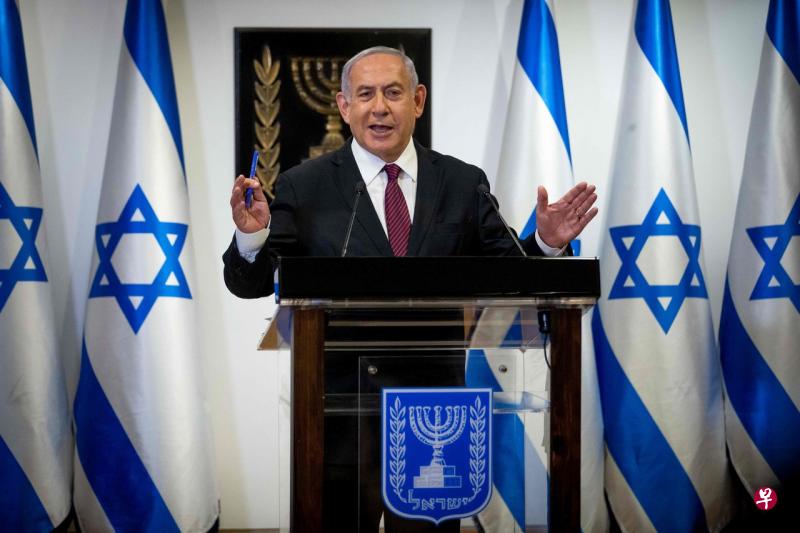 内坦亚胡指控蓝白党在冠病疫情期间把国家拖入了不必要的选择之中,他说:“我们不想选举,但我们不怕选举,因为我们会获胜。”(法新社) 内坦亚胡指控蓝白党在冠病疫情期间把国家拖入了不必要的选择之中,他说:“我们不想选举,但我们不怕选举,因为我们会获胜。”(法新社)