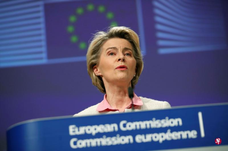 欧盟委员会主席冯德莱恩星期四(24日)在英国宣布与欧盟达成协议后在新闻发布会说:“这是一条漫长而曲折的道路。但是,我们有很多事要做 。”(路透社) 欧盟委员会主席冯德莱恩星期四(24日)在英国宣布与欧盟达成协议后在新闻发布会说:“这是一条漫长而曲折的道路。但是,我们有很多事要做 。”(路透社)