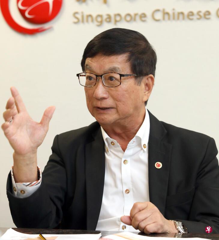 新加坡中华总商会会长黄山忠(档案照片) 新加坡中华总商会会长黄山忠(档案照片)