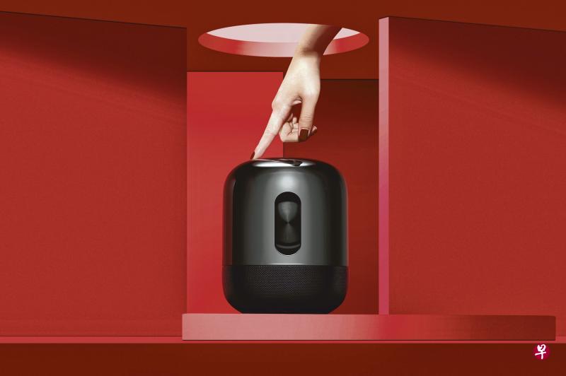 Sound X是华为第一款智能音箱。(厂商提供) Sound X是华为第一款智能音箱。(厂商提供)