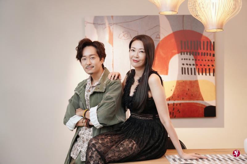 刘子绚(右)和老公田铭耀剧中有感情戏,她却觉得有层隔膜,必须重塑戏里的关系。 刘子绚(右)和老公田铭耀剧中有感情戏,她却觉得有层隔膜,必须重塑戏里的关系。