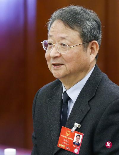 去年12月7日,汪毅夫出任中国全国台湾研究会第七届理事会会长。(中新社) 去年12月7日,汪毅夫出任中国全国台湾研究会第七届理事会会长。(中新社)