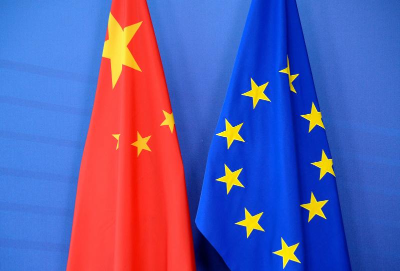 中国和欧盟在12月30日如期完成投资协定谈判。(法新社) 中国和欧盟在12月30日如期完成投资协定谈判。(法新社)