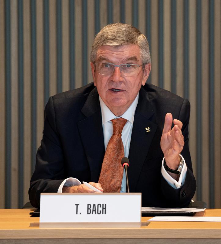 巴赫:国际奥委会要让东京奥运成为一届难忘的赛会。(路透社) 巴赫:国际奥委会要让东京奥运成为一届难忘的赛会。(路透社)