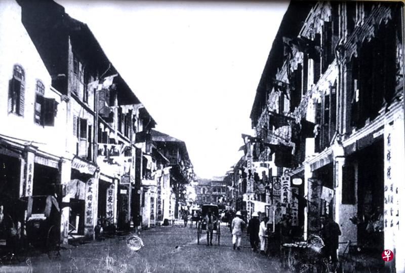 1919年的丁加奴街。（何乃强提供）
