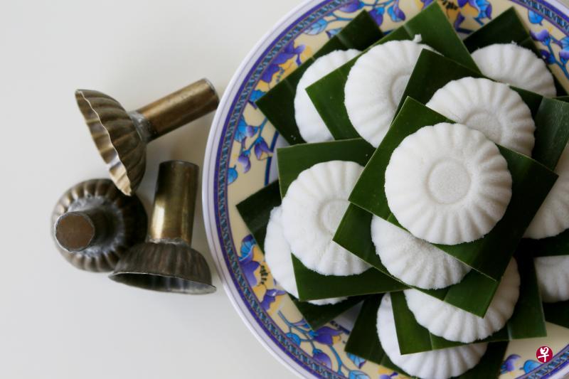 陈家嘟嘟糕有原味、椰子、花生和巧克力口味。 陈家嘟嘟糕有原味、椰子、花生和巧克力口味。