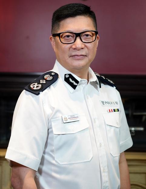 香港警务处处长邓炳强前天致函中国大陆公安部,代表香港警队致以热烈祝贺。(中新社) 香港警务处处长邓炳强前天致函中国大陆公安部,代表香港警队致以热烈祝贺。(中新社)