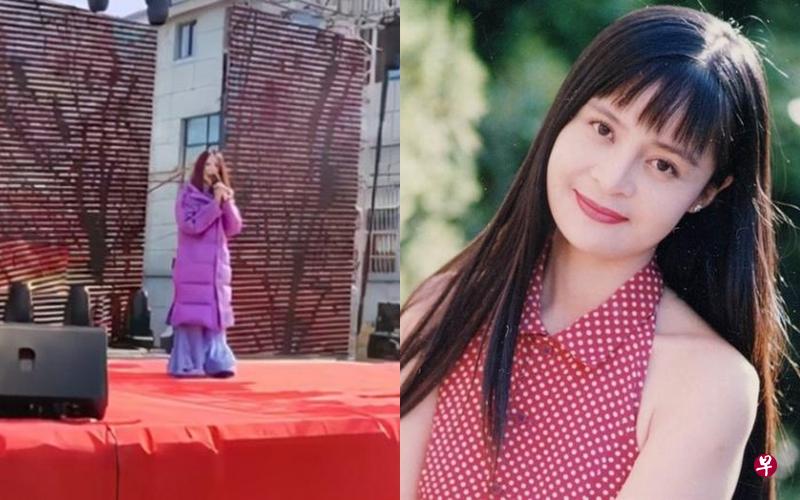 高胜美被目击在安徽偏远农村演唱,有网民指未精心打扮,让人几乎认不出。(互联网) 高胜美被目击在安徽偏远农村演唱,有网民指未精心打扮,让人几乎认不出。(互联网)