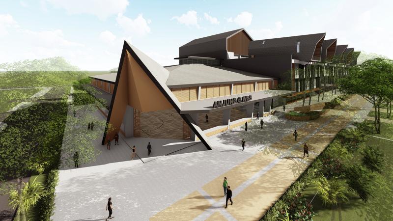 多用途公共空间Anjung@WGS”的构想图,建成后建筑空间超过1800平方公尺。(芽笼士乃大厦提供) 多用途公共空间Anjung@WGS”的构想图,建成后建筑空间超过1800平方公尺。(芽笼士乃大厦提供)