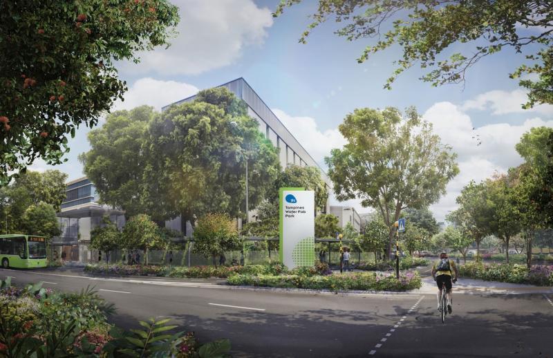 裕廊集团计划在淡滨尼晶片园（Wafer Fab Park）建造专为半导体制造业者设计的厂房，首阶段工程料在明年完成。（裕廊集团提供）