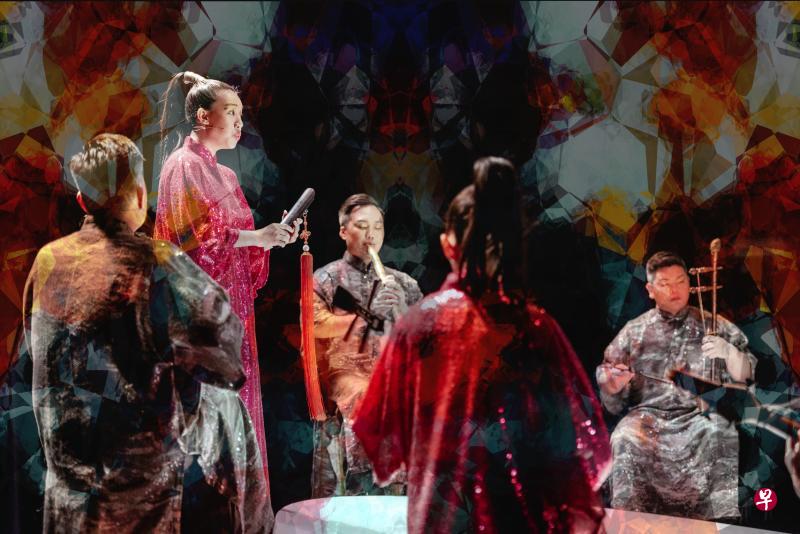 由两代南音人碰撞磨合而成的“《幻》南音·无界”,探讨传统南音应何去何从的问题。(湘灵音乐社提供) 由两代南音人碰撞磨合而成的“《幻》南音·无界”,探讨传统南音应何去何从的问题。(湘灵音乐社提供)